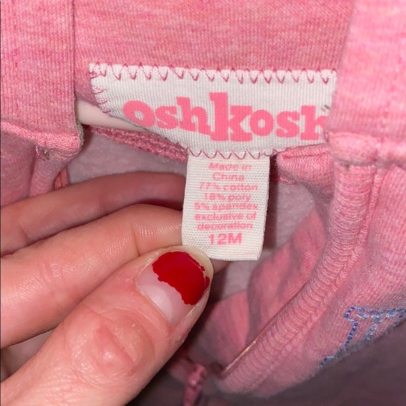 OshKosh B'gosh | One Pieces | Osh Kosh Pink Hooded Baby Girl Piece Sz ...